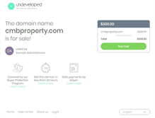 Tablet Screenshot of cmbproperty.com